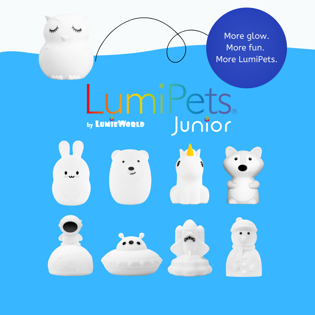LumiPets® Owen the Owl- Children's Touch Night Light Junior